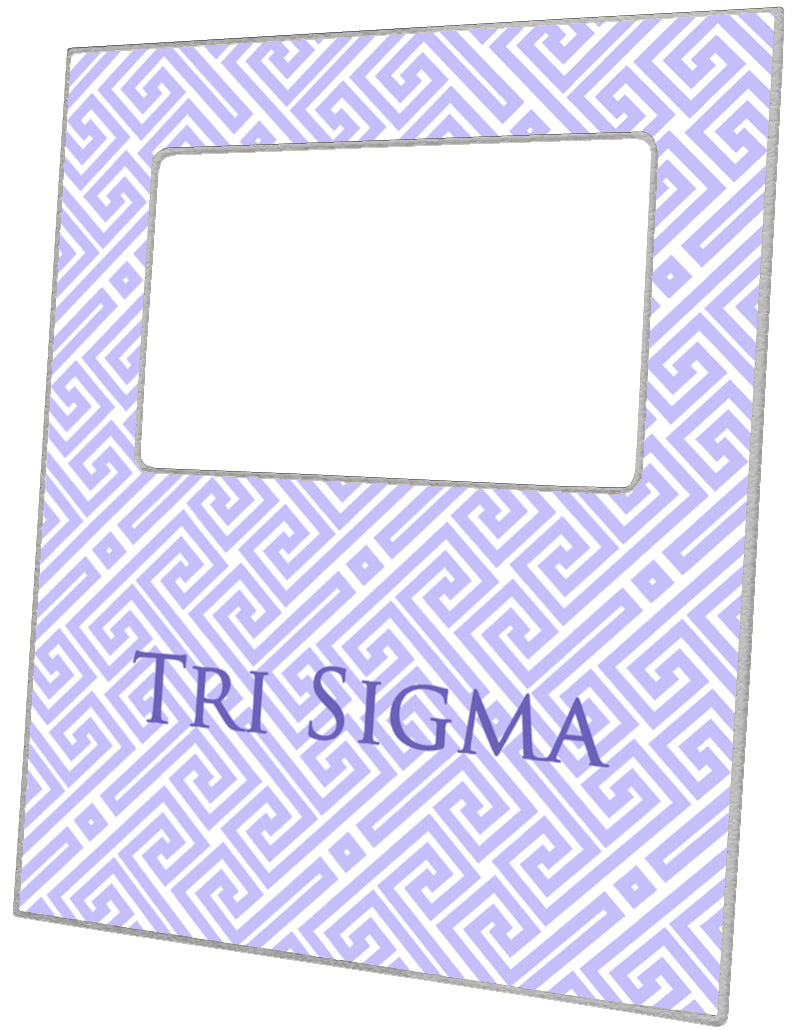 F8127-Sigma Sigma Sigma/Tri Sigma Picture Frame – Marye_Kelley