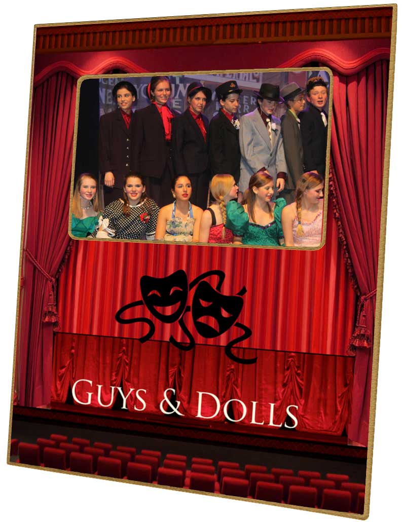 F8177-Drama / Theater Picture Frame – Marye_Kelley