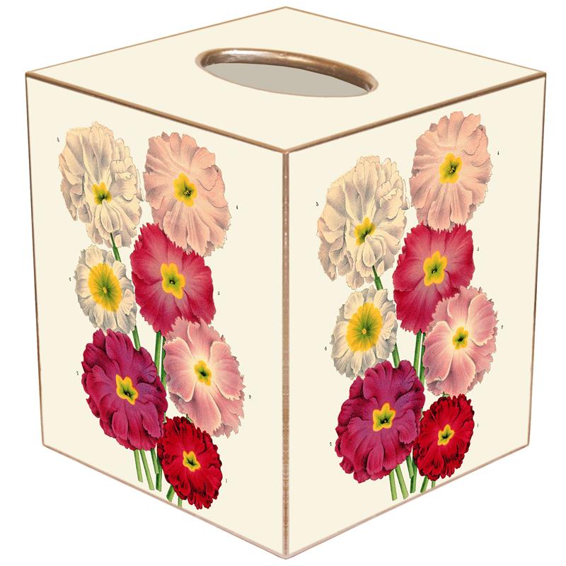 TB8865- Primula Bouquet Tissue Box Cover – Marye_Kelley